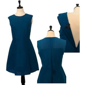 J Crew laser cut détail cocktail dress